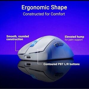 ASUS ROG Keris II Ace Wireless Gaming Mouse White - Brand New